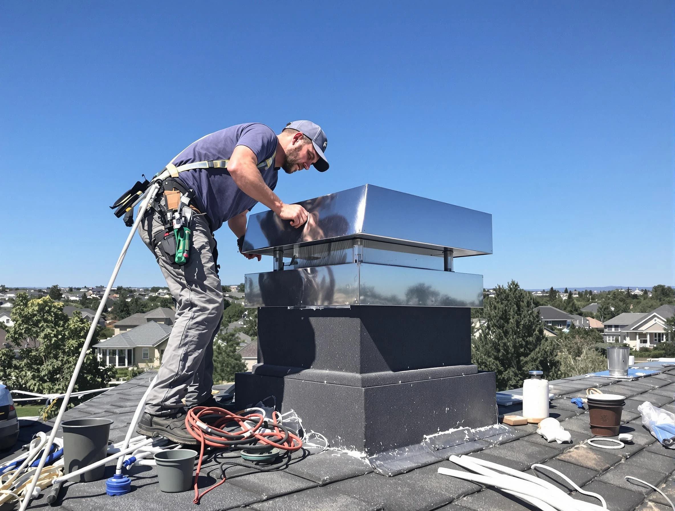 Chimney Cap Services service in Edgewater, CO